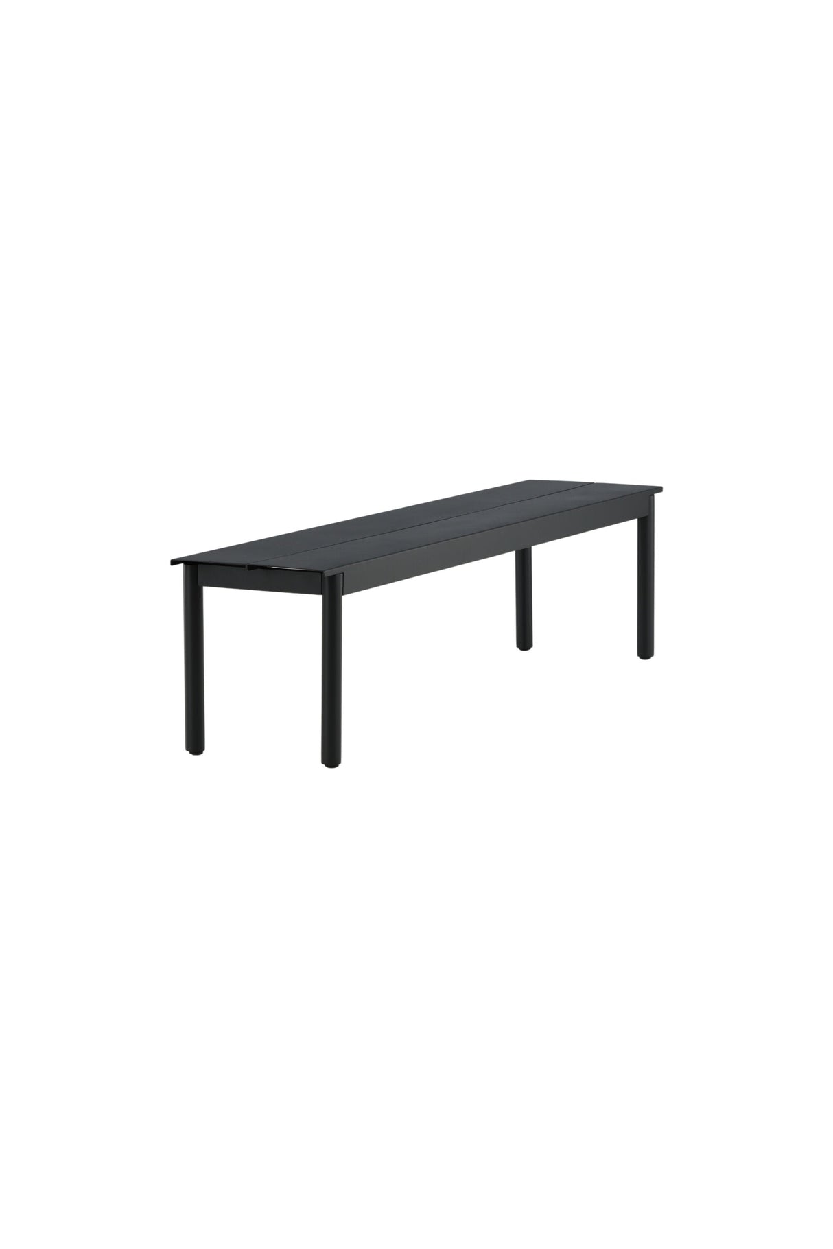 Modena Outdoor - Sitzbank - schwarz/Aluminum - Outdoor - Sitzbänke - ALVAHOME