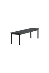 Modena Outdoor - Sitzbank - schwarz/Aluminum - Outdoor - Sitzbänke - ALVAHOME