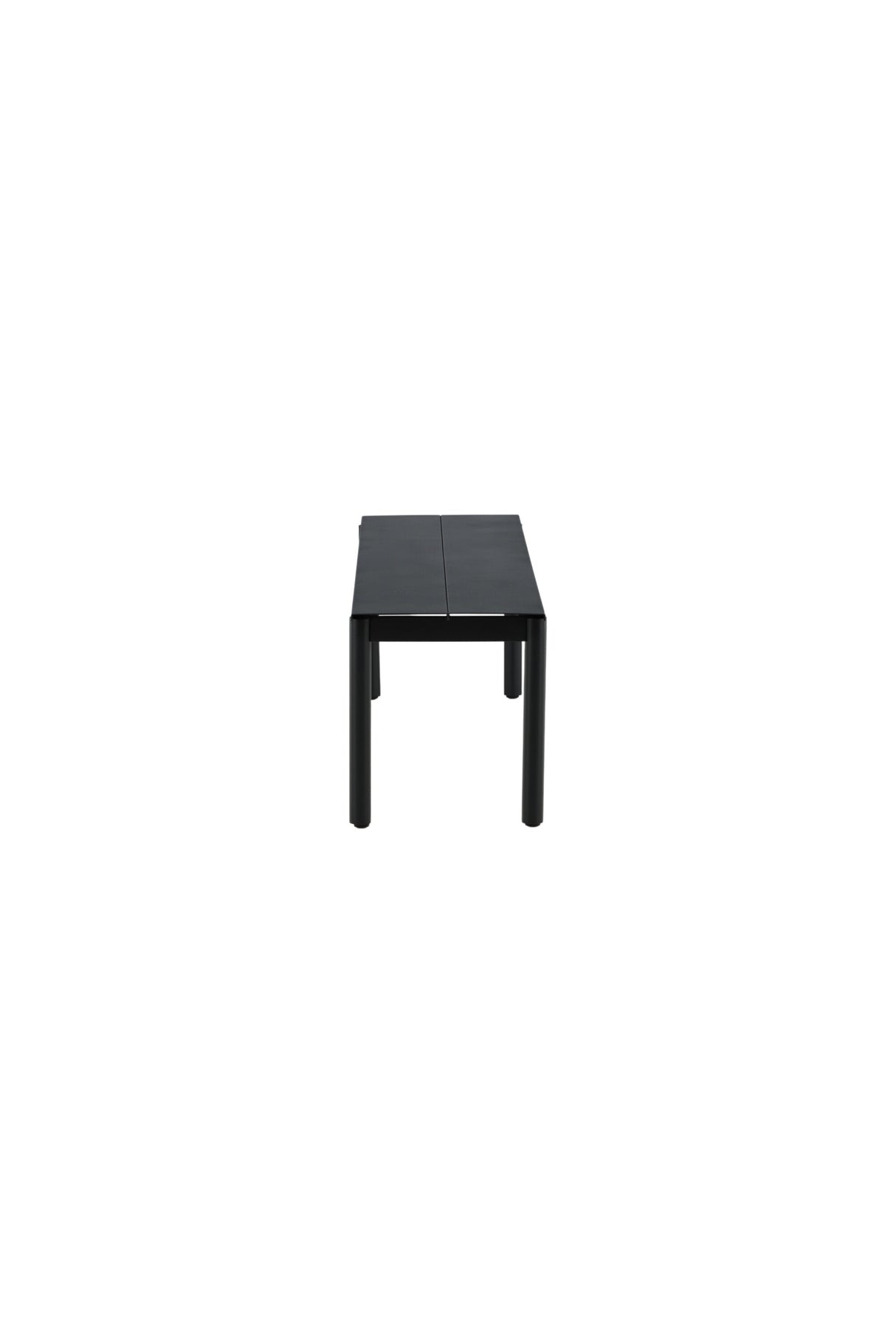 Modena Outdoor - Sitzbank - schwarz/Aluminum - Outdoor - Sitzbänke - ALVAHOME