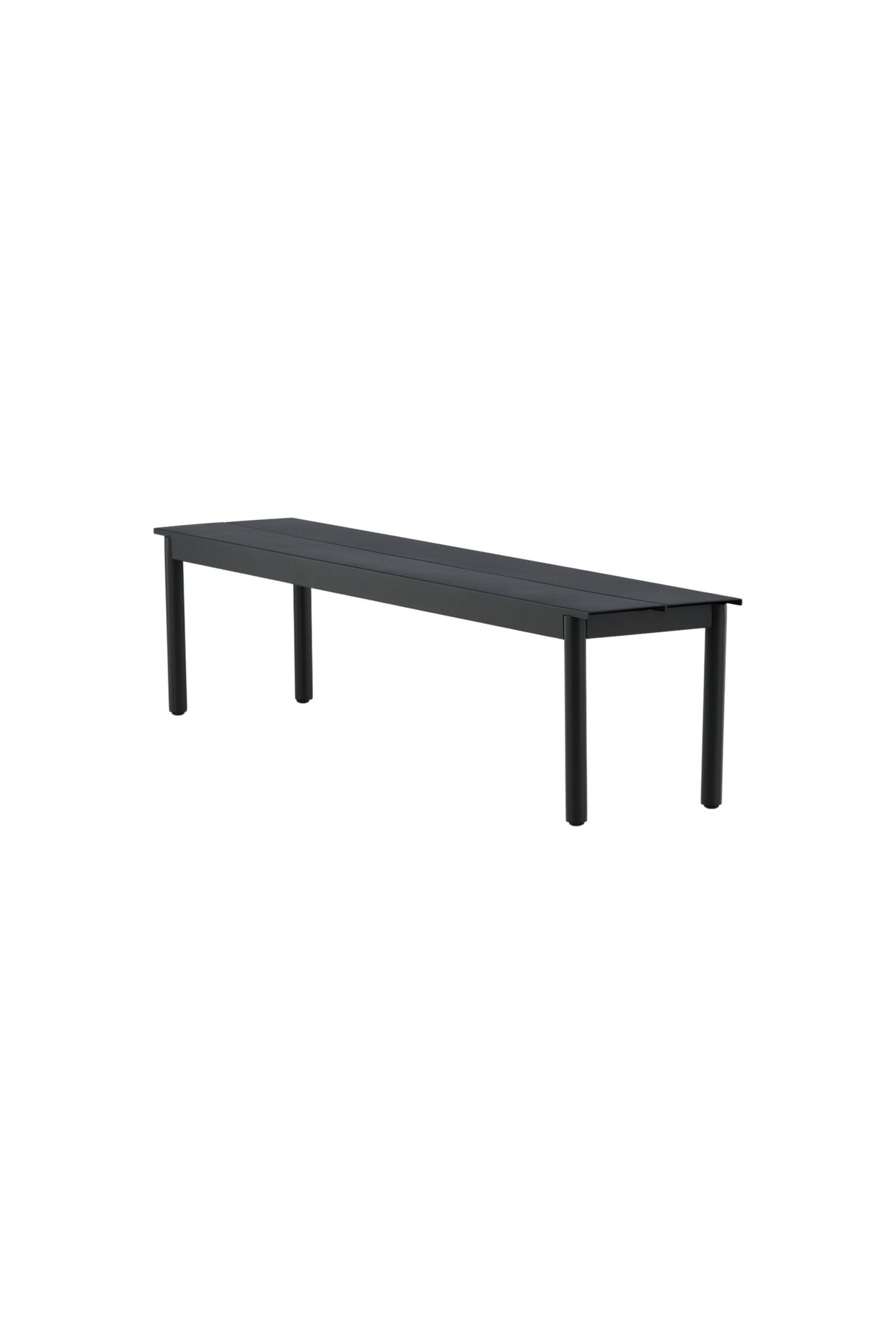 Modena Outdoor - Sitzbank - schwarz/Aluminum - Outdoor - Sitzbänke - ALVAHOME