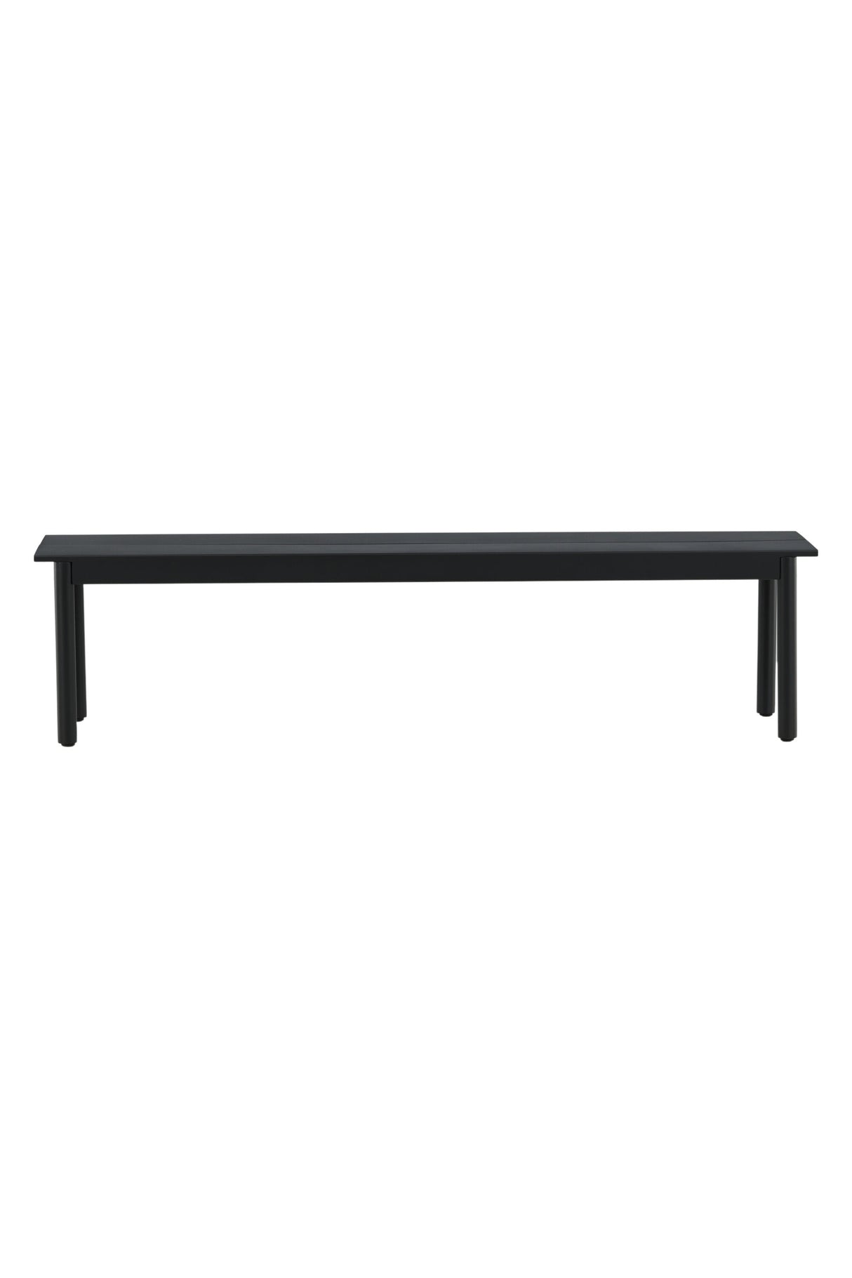 Modena Outdoor - Sitzbank - schwarz/Aluminum - Outdoor - Sitzbänke - ALVAHOME