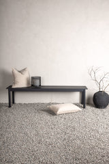 Modena Outdoor - Sitzbank - schwarz/Aluminum - Outdoor - Sitzbänke - ALVAHOME