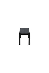 Modena Outdoor - Sitzbank - schwarz/Aluminum - Outdoor - Sitzbänke - ALVAHOME