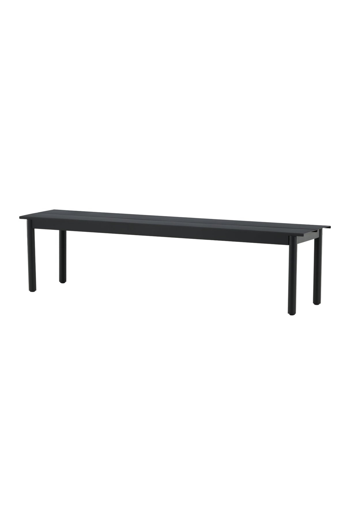 Modena Outdoor - Sitzbank - schwarz/Aluminum - Outdoor - Sitzbänke - ALVAHOME