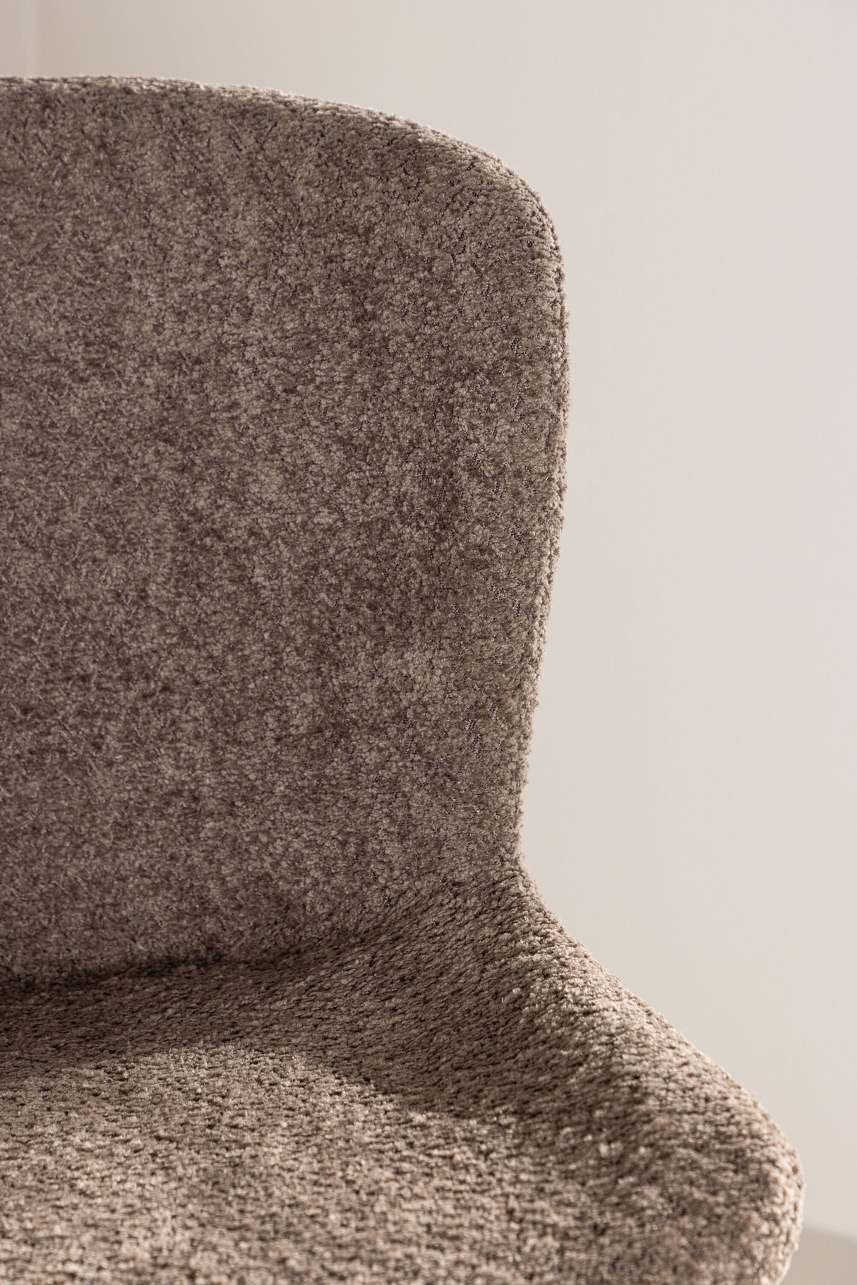 Modesto Barhocker - braun/Bouclé - Barhocker - ALVAHOME