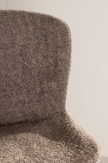 Modesto Barhocker - braun/Bouclé - Barhocker - ALVAHOME
