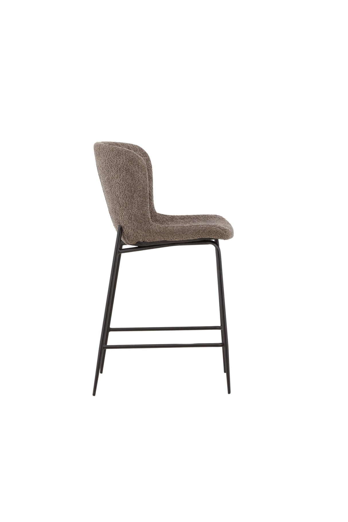 Modesto Barhocker - braun/Bouclé - Barhocker - ALVAHOME