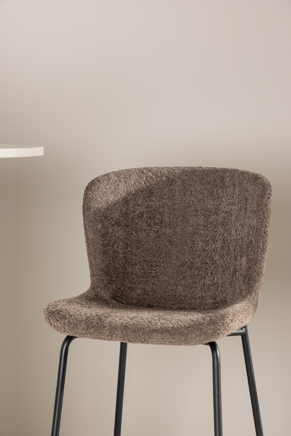 Modesto Barhocker - braun/Bouclé - Barhocker - ALVAHOME