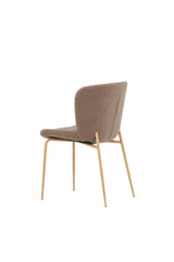 Modesto Esszimmerstuhl - braun/Polyester - Teddy - Essstühle - ALVAHOME