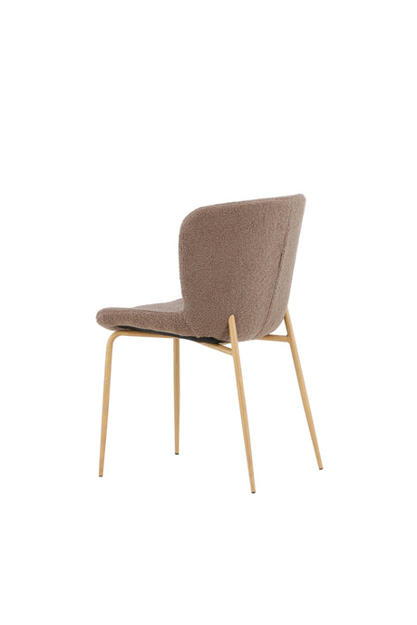 Modesto Esszimmerstuhl - braun/Polyester - Teddy - Essstühle - ALVAHOME
