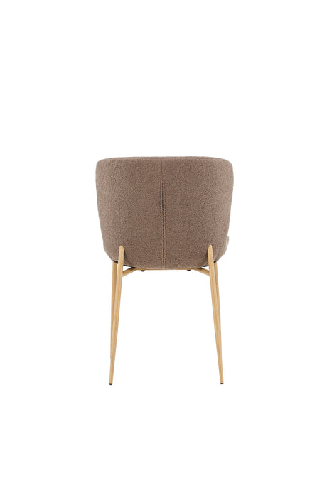 Modesto Esszimmerstuhl - braun/Polyester - Teddy - Essstühle - ALVAHOME