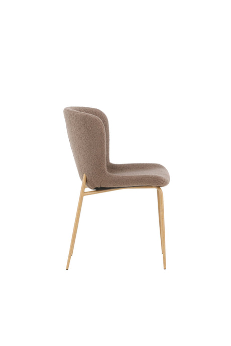 Modesto Esszimmerstuhl - braun/Polyester - Teddy - Essstühle - ALVAHOME