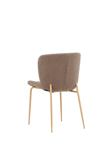 Modesto Esszimmerstuhl - braun/Polyester - Teddy - Essstühle - ALVAHOME
