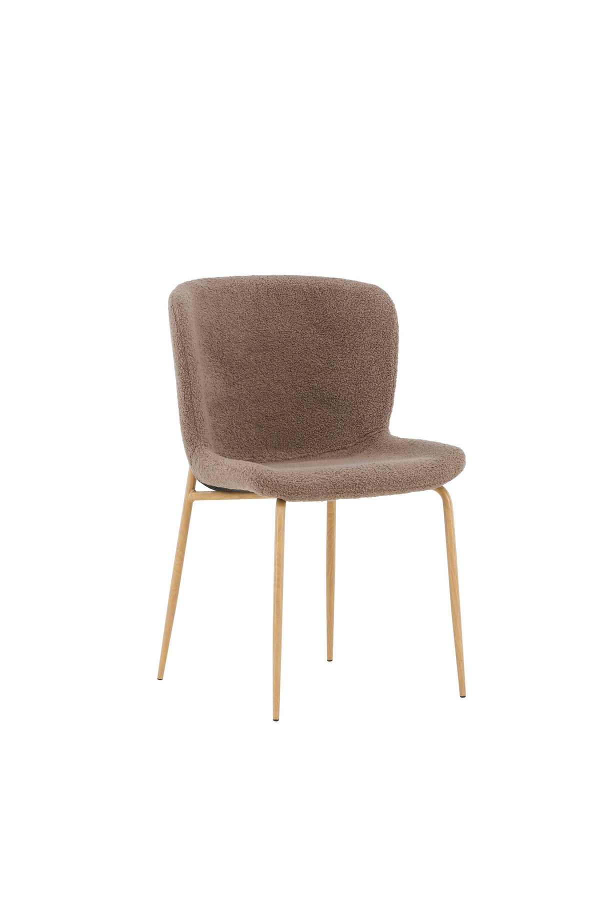 Modesto Esszimmerstuhl - braun/Polyester - Teddy - Essstühle - ALVAHOME