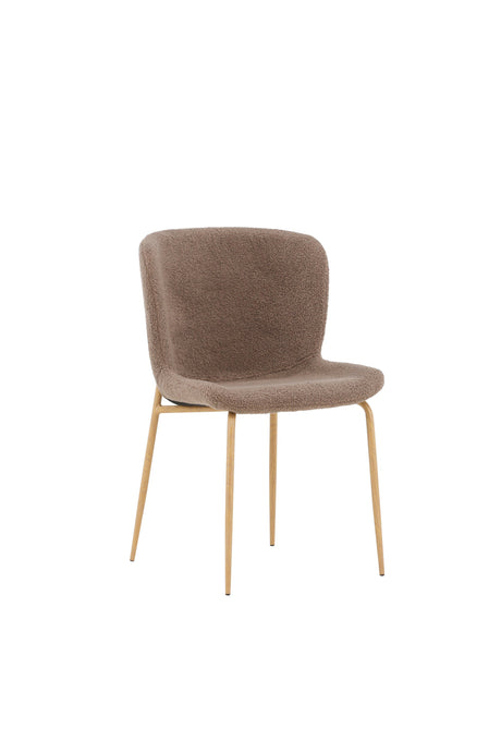 Modesto Esszimmerstuhl - braun/Polyester - Teddy - Essstühle - ALVAHOME