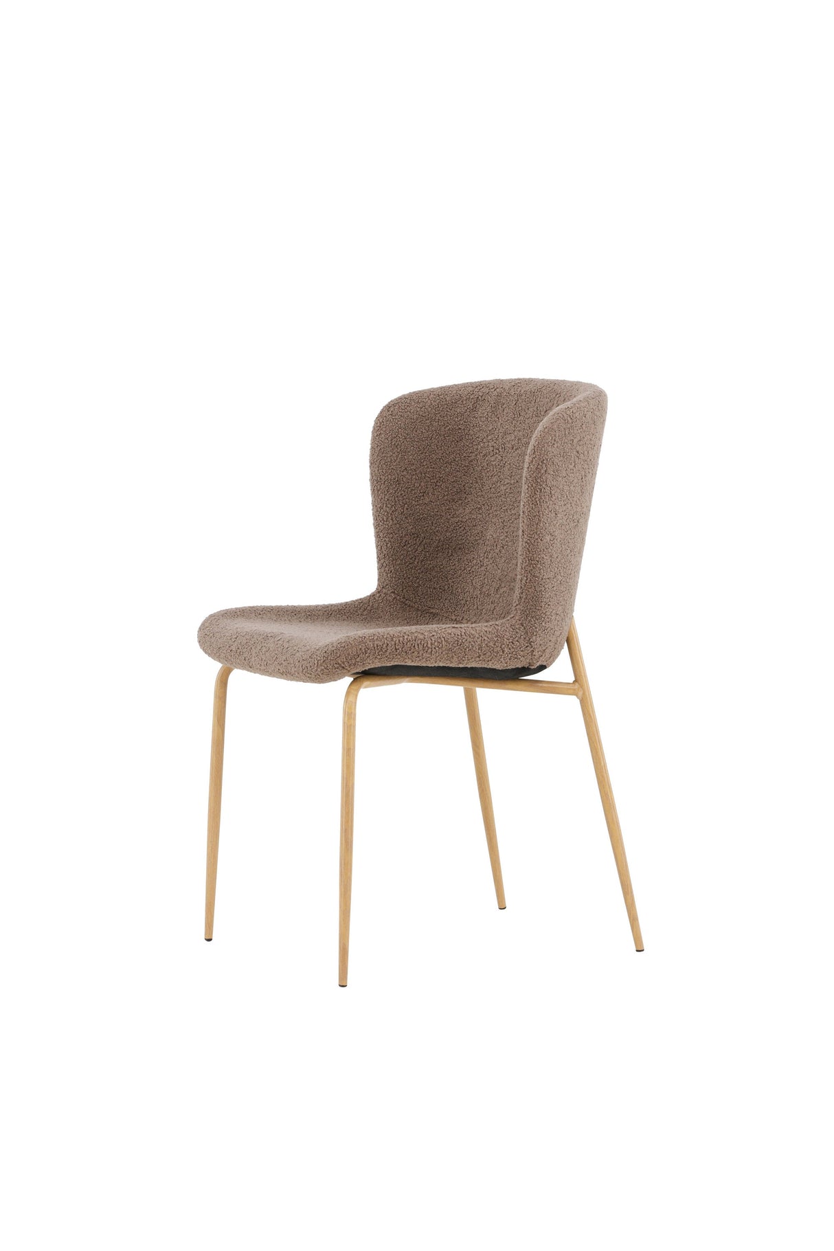 Modesto Esszimmerstuhl - braun/Polyester - Teddy - Essstühle - ALVAHOME