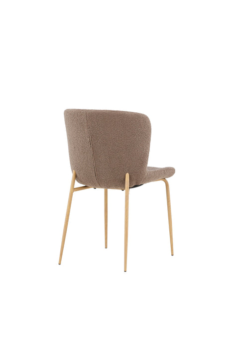Modesto Esszimmerstuhl - braun/Polyester - Teddy - Essstühle - ALVAHOME