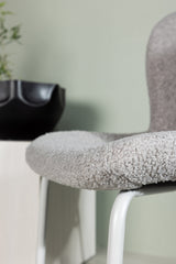 Modesto Esszimmerstuhl - grau/Bouclé - Essstühle - ALVAHOME