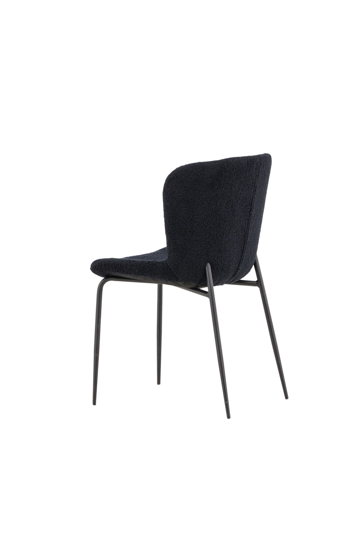 Modesto Esszimmerstuhl - schwarz/Polyester - Teddy - Essstühle - ALVAHOME