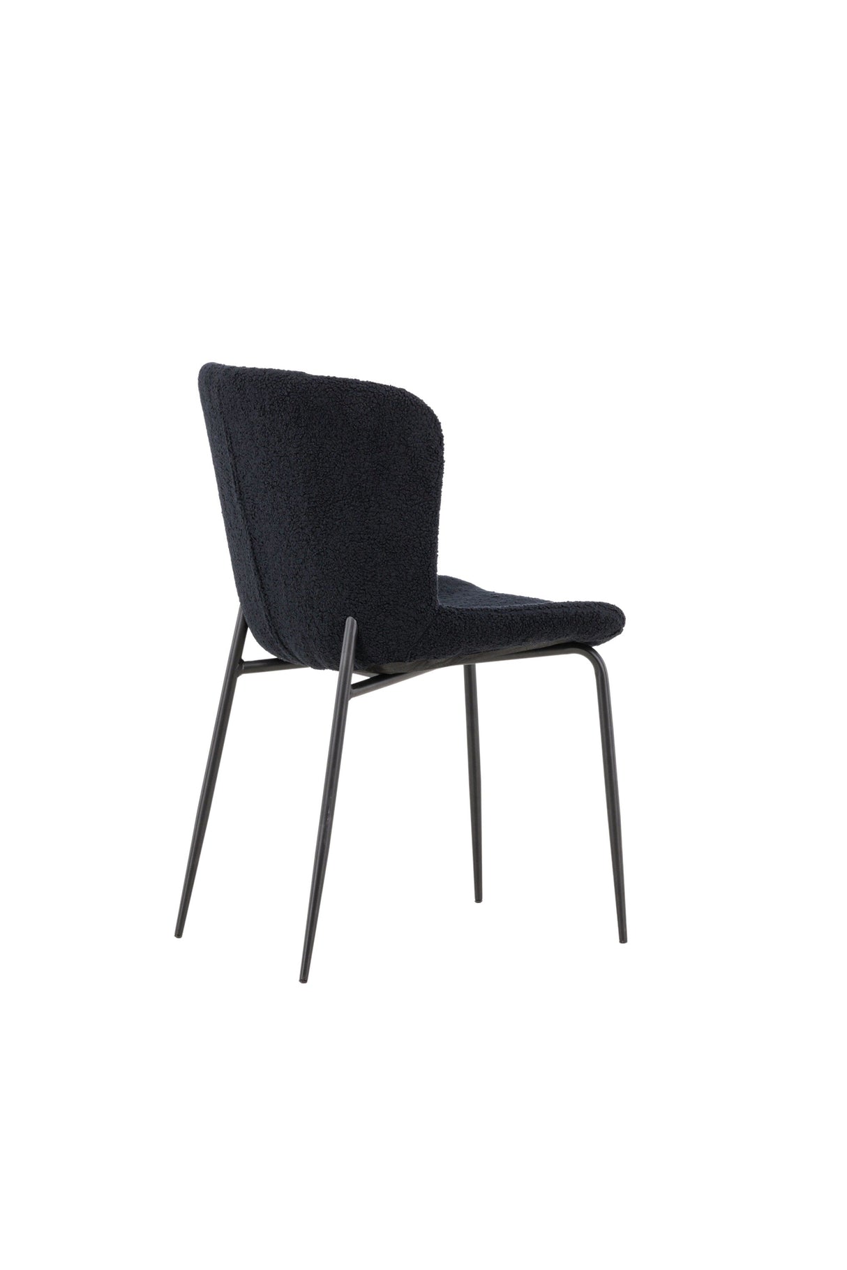 Modesto Esszimmerstuhl - schwarz/Polyester - Teddy - Essstühle - ALVAHOME