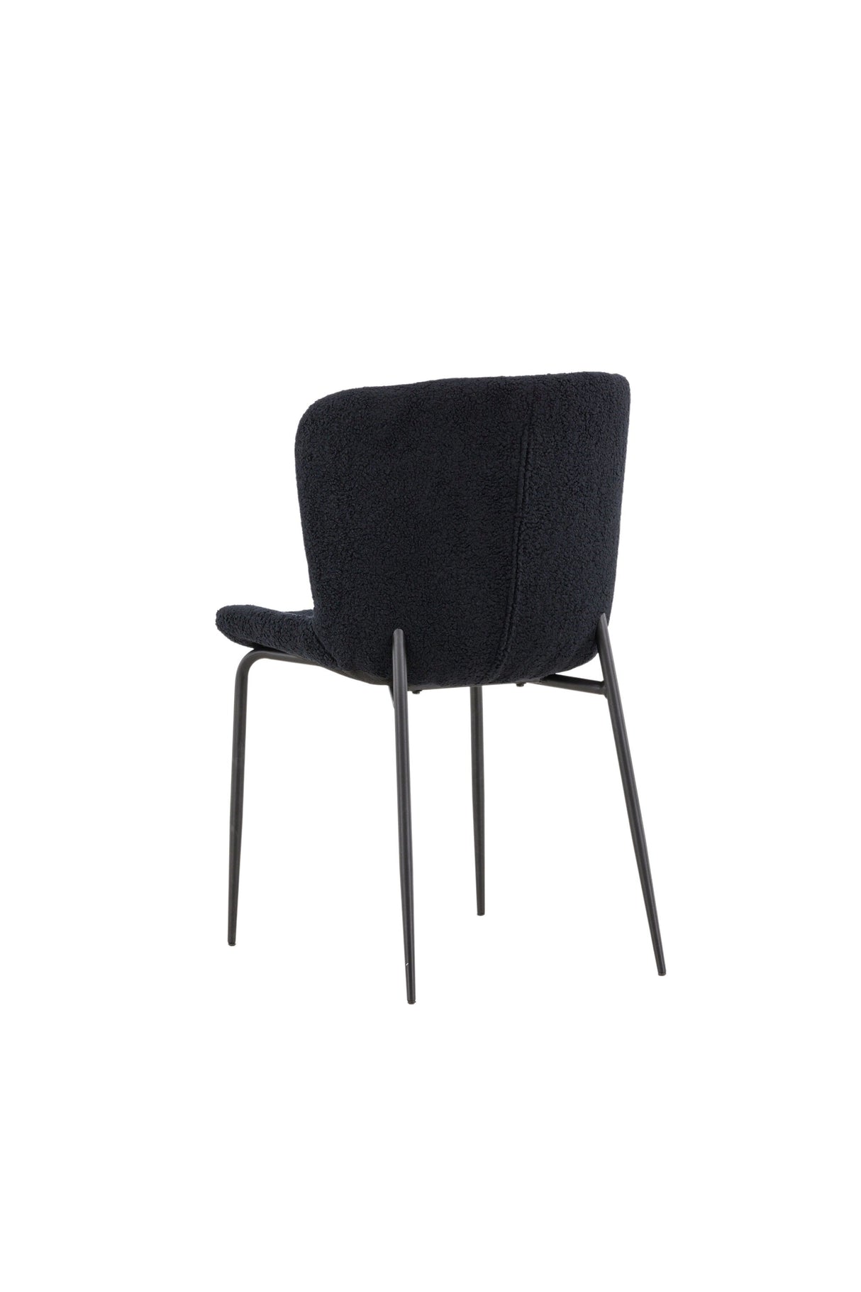 Modesto Esszimmerstuhl - schwarz/Polyester - Teddy - Essstühle - ALVAHOME
