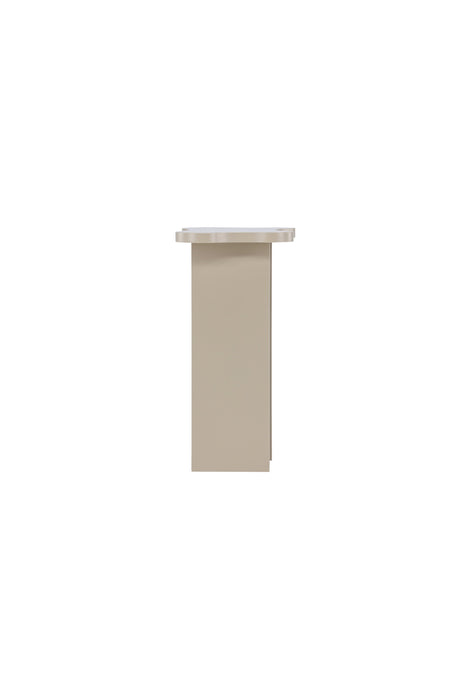 Molde Beistelltisch - beige/MDF - Beistelltische - ALVAHOME