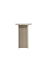 Molde Beistelltisch - beige/MDF - Beistelltische - ALVAHOME