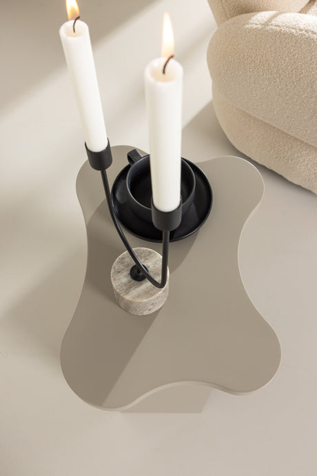 Molde Beistelltisch - beige/MDF - Beistelltische - ALVAHOME