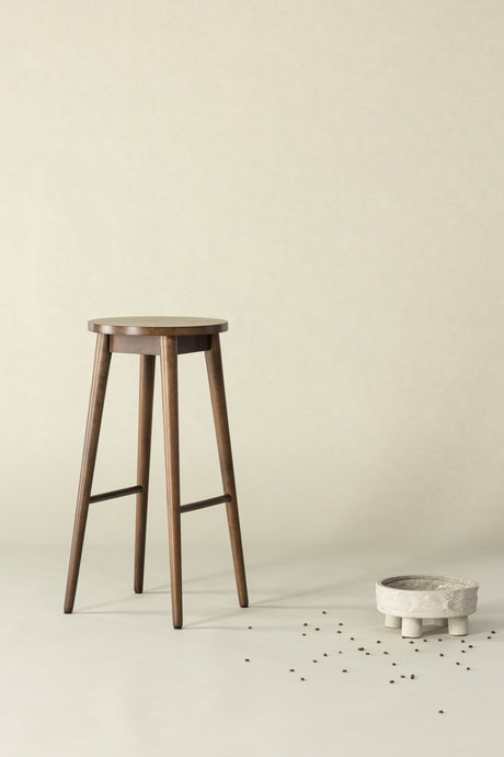 Mollösand Barhocker - mokka/Gummiholz - Barhocker - ALVAHOME