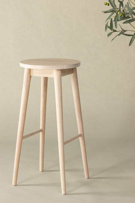 Mollösand Barhocker - white - wash/Gummiholz - Barhocker - ALVAHOME