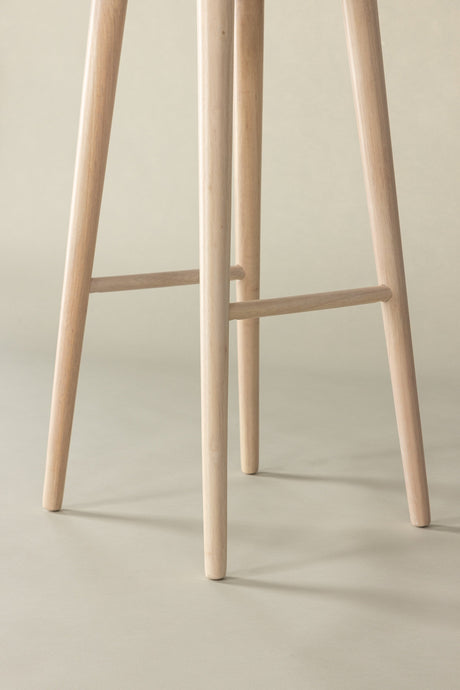 Mollösand Barhocker - white - wash/Gummiholz - Barhocker - ALVAHOME