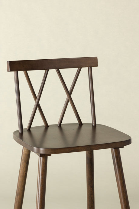 Mollöström Barhocker - mokka/Gummiholz - Barhocker - ALVAHOME