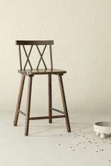 Mollöström Barhocker - mokka/Gummiholz - Barhocker - ALVAHOME