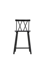 Mollöström Barhocker - schwarz/Gummiholz - Barhocker - ALVAHOME
