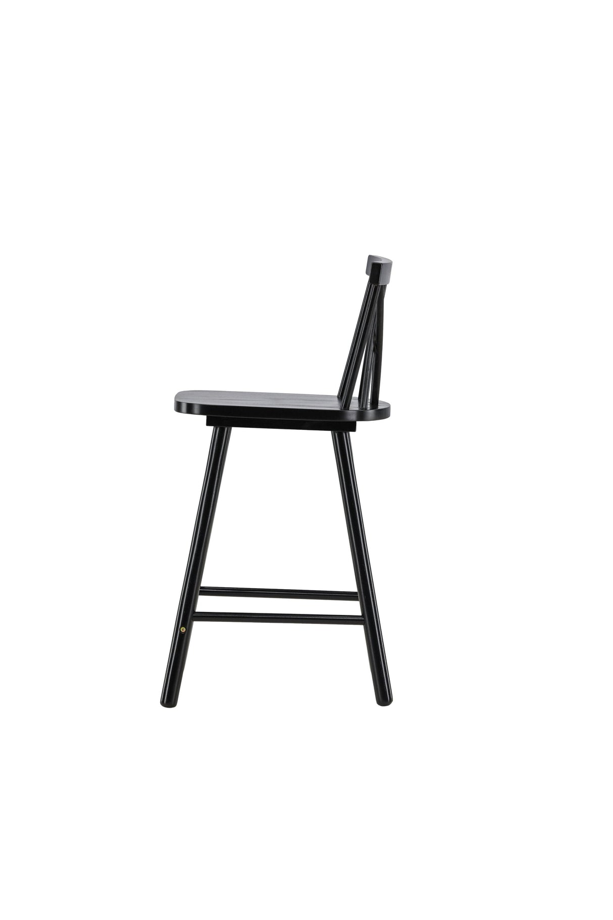 Mollöström Barhocker - schwarz/Gummiholz - Barhocker - ALVAHOME