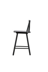 Mollöström Barhocker - schwarz/Gummiholz - Barhocker - ALVAHOME