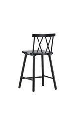 Mollöström Barhocker - schwarz/Gummiholz - Barhocker - ALVAHOME