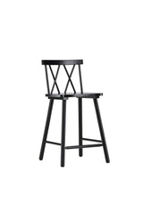 Mollöström Barhocker - schwarz/Gummiholz - Barhocker - ALVAHOME
