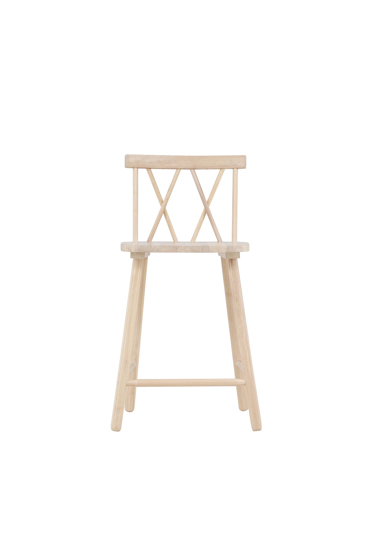 Mollöström Barhocker - white - wash/Gummiholz - Barhocker - ALVAHOME