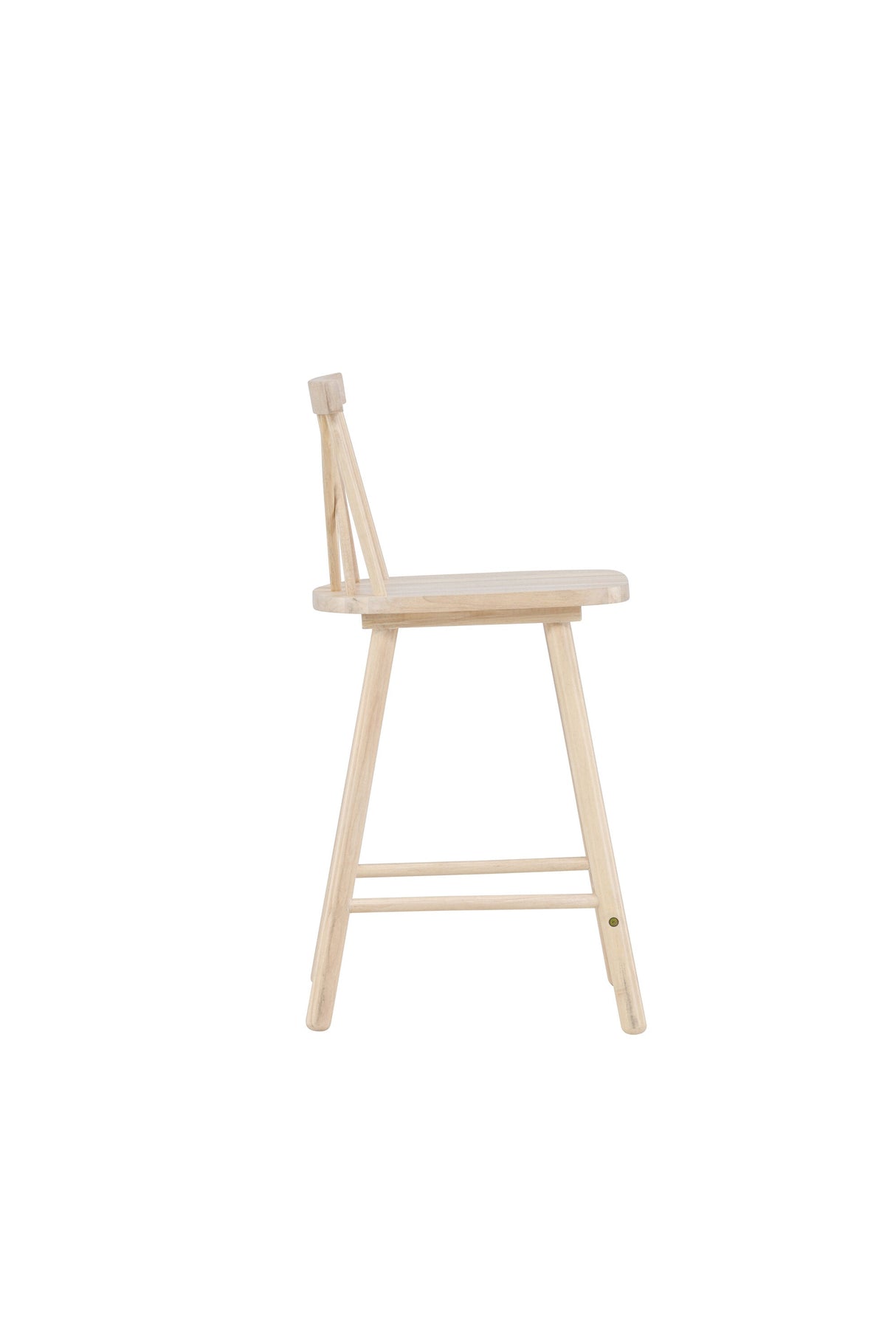 Mollöström Barhocker - white - wash/Gummiholz - Barhocker - ALVAHOME