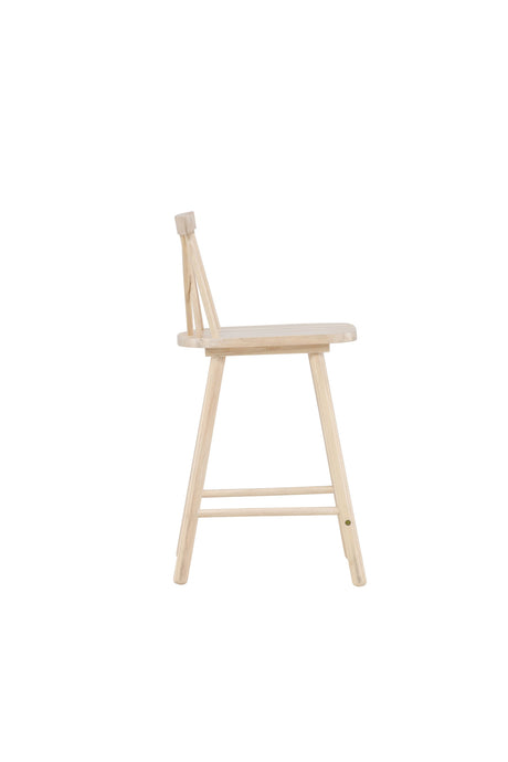Mollöström Barhocker - white - wash/Gummiholz - Barhocker - ALVAHOME