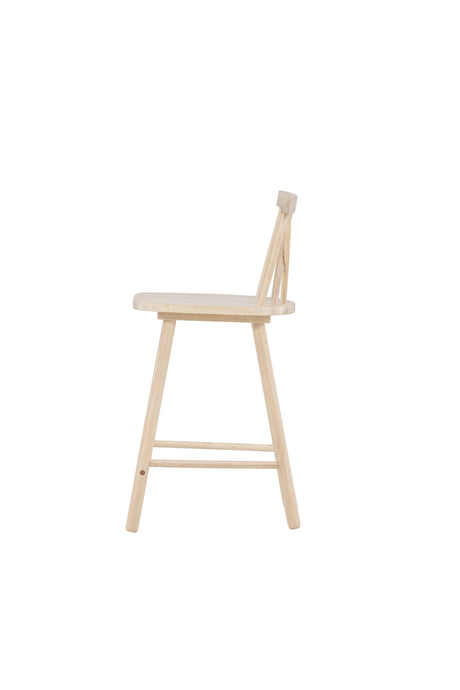 Mollöström Barhocker - white - wash/Gummiholz - Barhocker - ALVAHOME