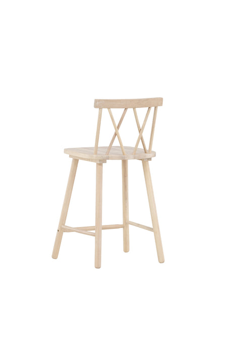 Mollöström Barhocker - white - wash/Gummiholz - Barhocker - ALVAHOME
