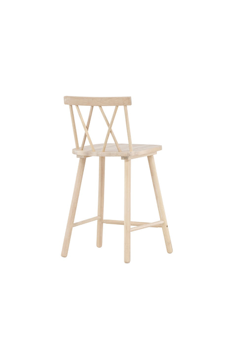 Mollöström Barhocker - white - wash/Gummiholz - Barhocker - ALVAHOME