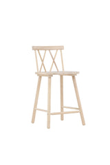 Mollöström Barhocker - white - wash/Gummiholz - Barhocker - ALVAHOME