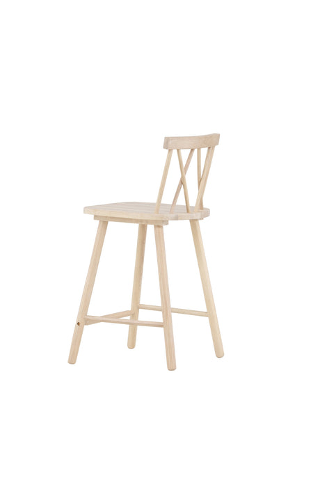 Mollöström Barhocker - white - wash/Gummiholz - Barhocker - ALVAHOME