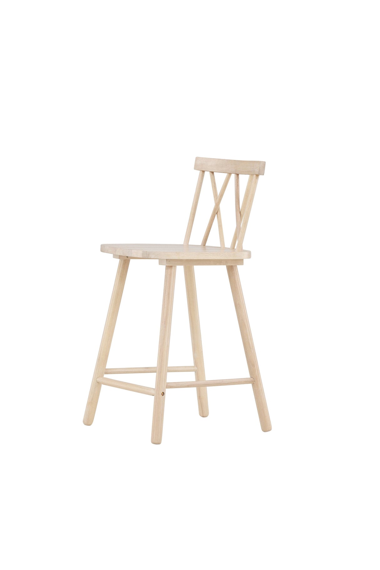 Mollöström Barhocker - white - wash/Gummiholz - Barhocker - ALVAHOME