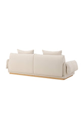 Mollösund 3 - Sitzer Sofa - beige/Baumwolle - 3 - Sitzer Sofas - ALVAHOME