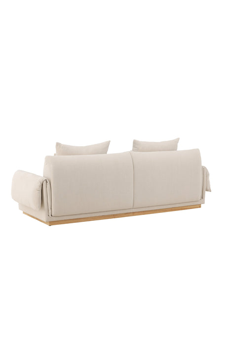 Mollösund 3 - Sitzer Sofa - beige/Baumwolle - 3 - Sitzer Sofas - ALVAHOME