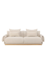 Mollösund 3 - Sitzer Sofa - beige/Baumwolle - 3 - Sitzer Sofas - ALVAHOME
